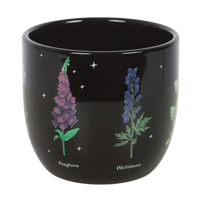 Gothic Gifts Poisonous Plants Plant Pot
