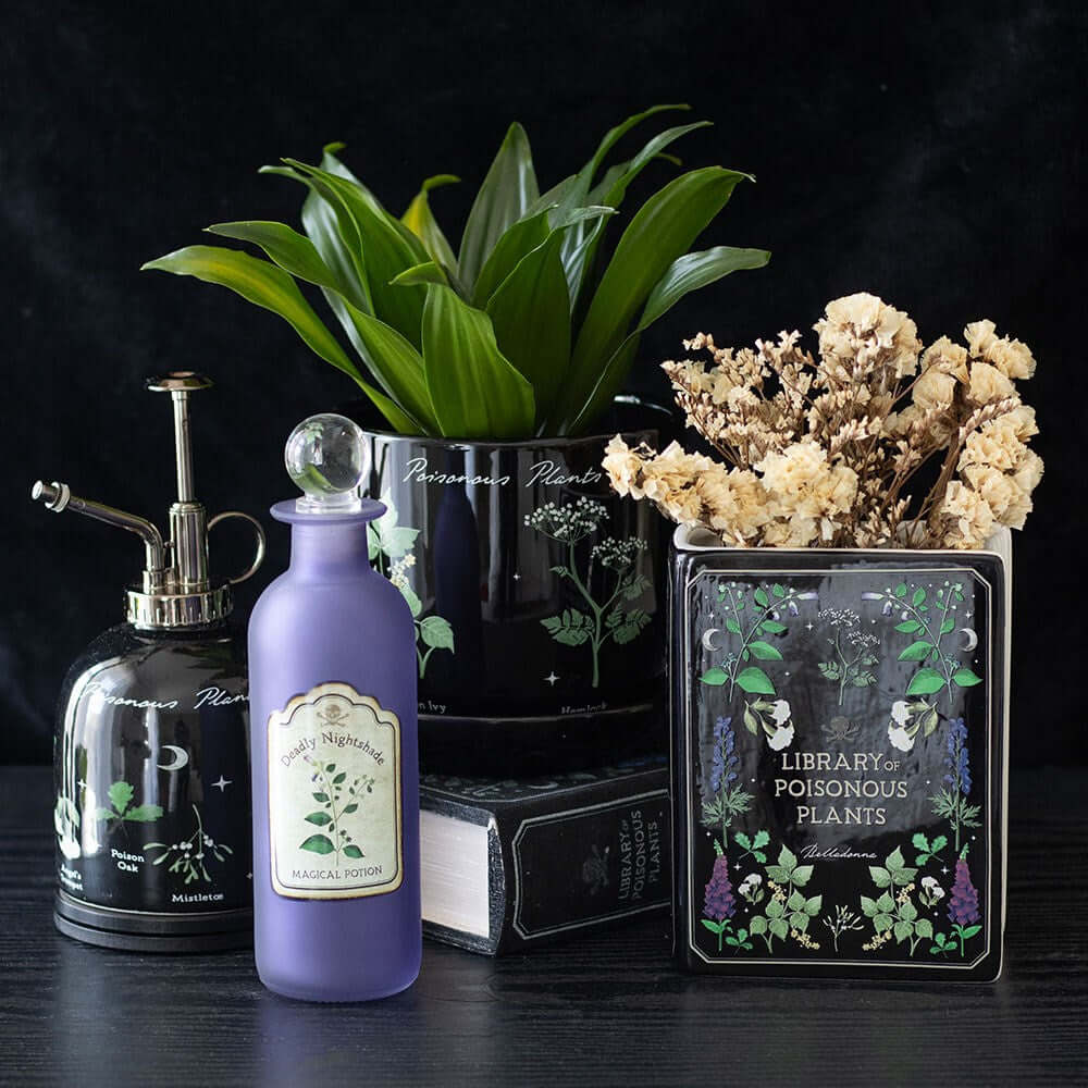 Gothic Gifts Poisonous Plants Plant Pot