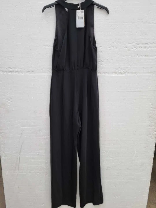 Mango Chelsie Colour Block Wide Leg Jumpsuit Size: Xsmall