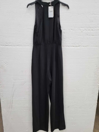 Mango Chelsie Colour Block Wide Leg Jumpsuit Size: Xsmall