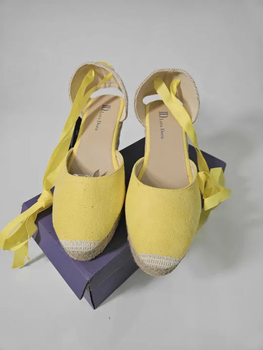 Lora Dora Womens Espadrille Wedge Sandals Size: Uk 7