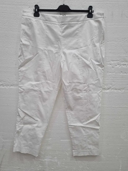 Hobbs London Kaya Capri Trousers Size: UK 18
