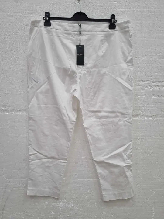 Hobbs London Kaya Capri Trousers Size: UK 18