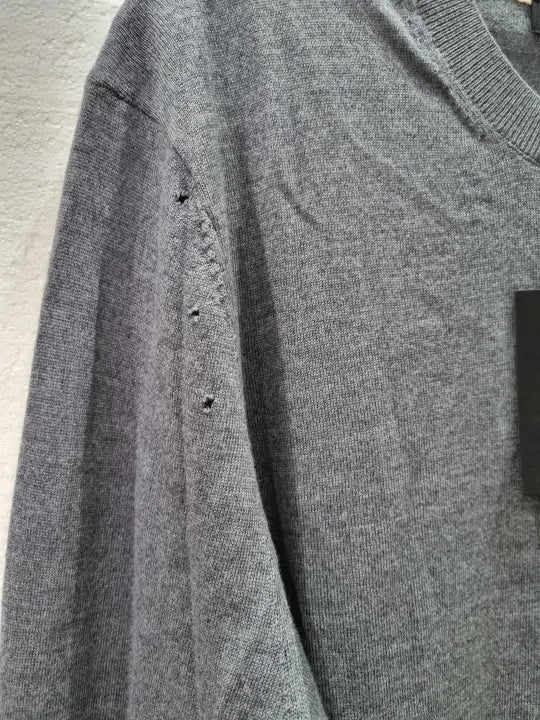 Ted Baker Light Grey Logo Crew Neck Size: 5