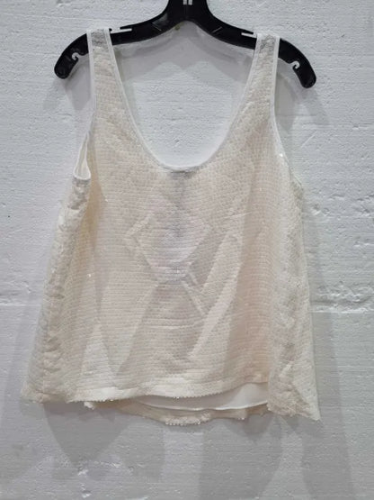 Ro&Zo Sequin Shell Top Size: Uk 14