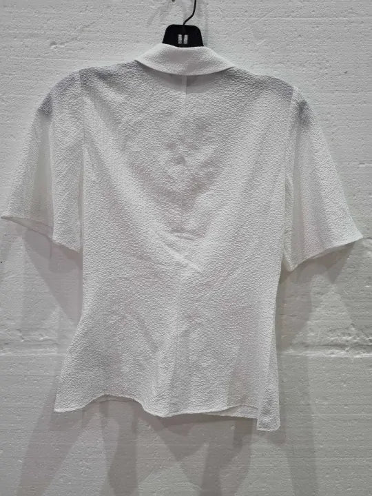 Whistles Willow Ruched Detail Top Size: Uk 6