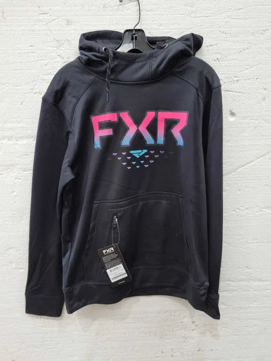 Fxr Helium Tech Adult Pullover Hoody Black/Pink Size: Small deal !!