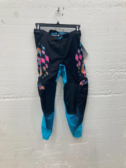Fxr Podium 2023 Cross Pants Youth - Multicolor Size: 24 Yth M deal !!
