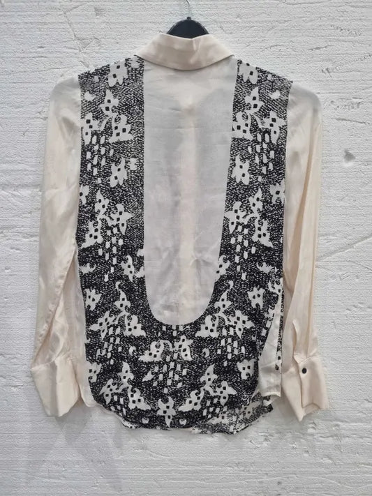 Mint Velvet Lace Print Shirt Size: Xsmall deal !!