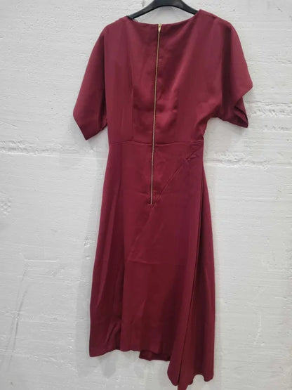 Closet London Red Kimono A-Line Dress Size: Uk 10 deal !!
