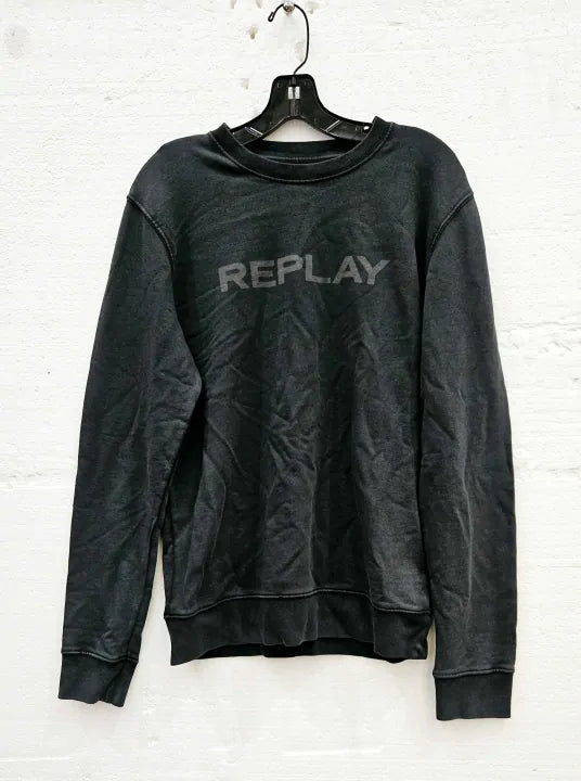 Replay Long Sleeve Sweatshirt Size: Small