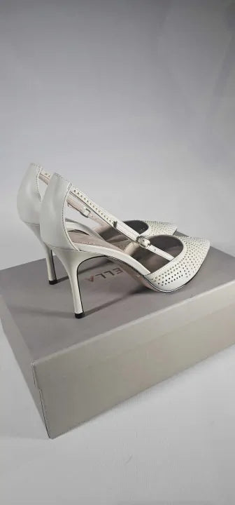 Marella Alessio Bianco Heels Size: 39