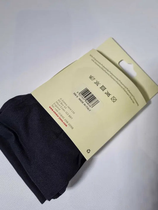 Buy 1 Get 1 Free !! Emma Jane Supersoft Maternity Patterned 60 Denier Tights Size: Small