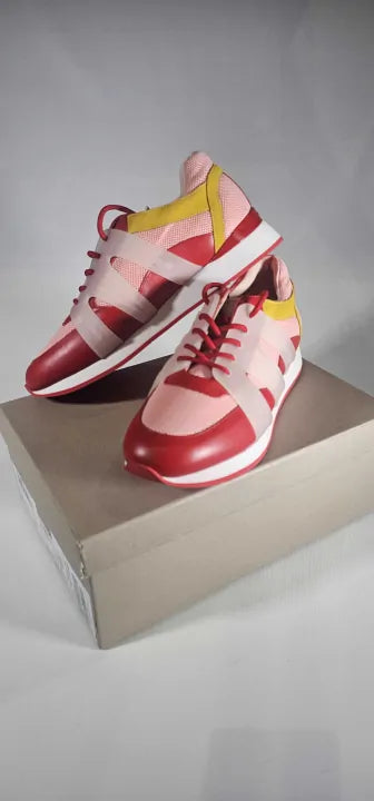 Marella - Camino Low Top Sneakers In Mesh Size: Uk 3