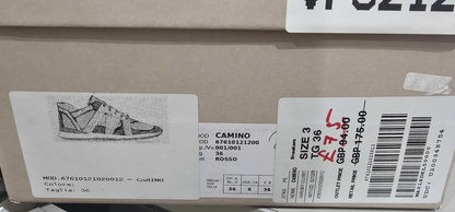 Marella - Camino Low Top Sneakers In Mesh Size: Uk 3