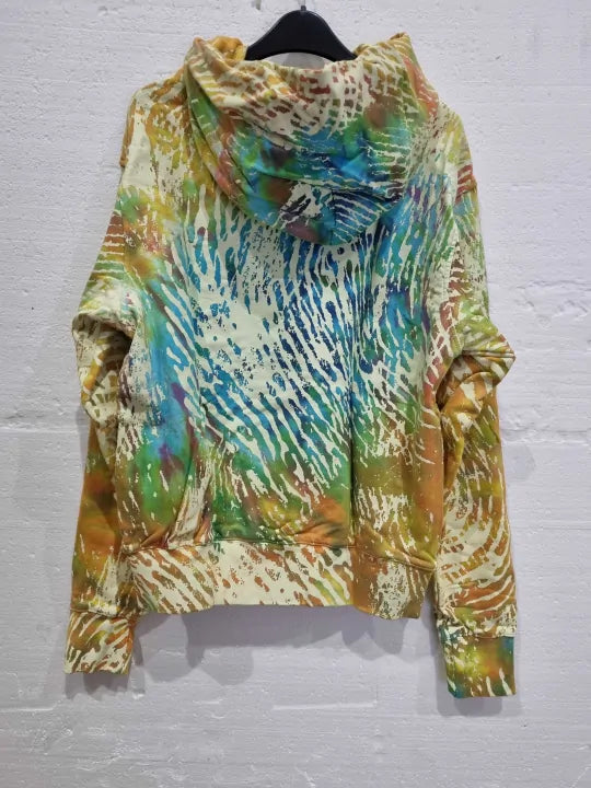 Adidas Men'S X Pharrell Williams Multicolor Bb Hoodie Size: Xsmall