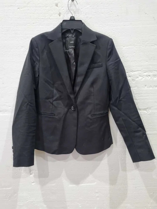 Mango Fitted Suit Jacket Size: Eur 34