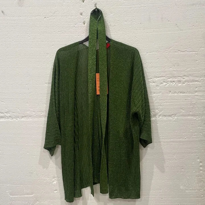 Max&Co.-7344033003 Edera Green-S-Green-Green Edera Cardigan Size: Small