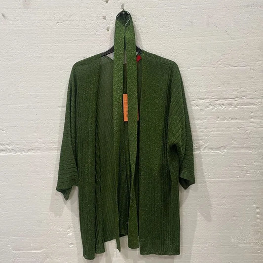 Max&Co.-7344033003 Edera Green-S-Green-Green Edera Cardigan Size: Small
