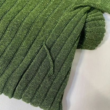 Max&Co.-7344033003 Edera Green-S-Green-Green Edera Cardigan Size: Small