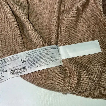 Mango-67110462-09-Xs-Brown-Camel Luca Cashmere Blend Sweater Size: Xsmall