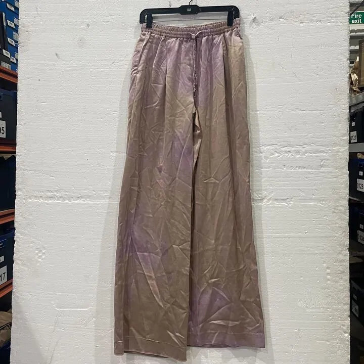 Reiss-25508476-8L- Cole Wide Leg Trousers Size: UK 8L
