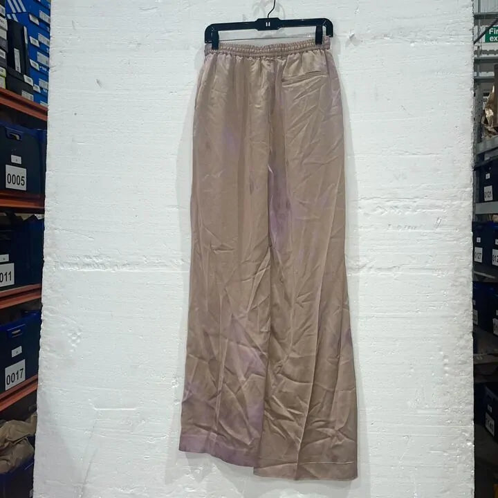 Reiss-25508476-8L- Cole Wide Leg Trousers Size: UK 8L