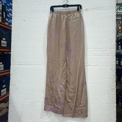 Reiss-25508476-8L- Cole Wide Leg Trousers Size: UK 8L