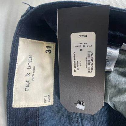 Rag & Bone-m1223k510byvbayview-31-navy-indigio Bayview Jean Size: 31