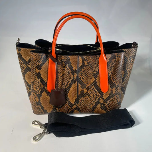 Radley Hillgate Place Faux Snake Medium Grab Multiway Bag Size: