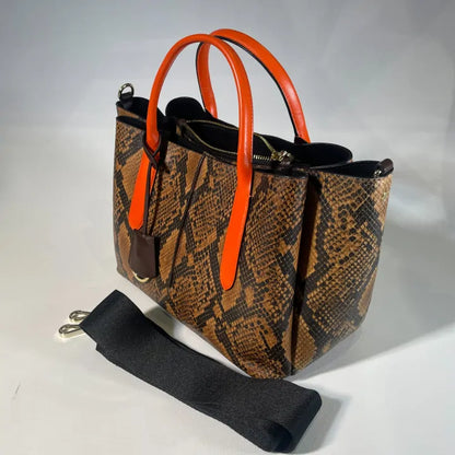 Radley Hillgate Place Faux Snake Medium Grab Multiway Bag Size: