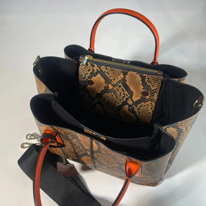 Radley Hillgate Place Faux Snake Medium Grab Multiway Bag Size: