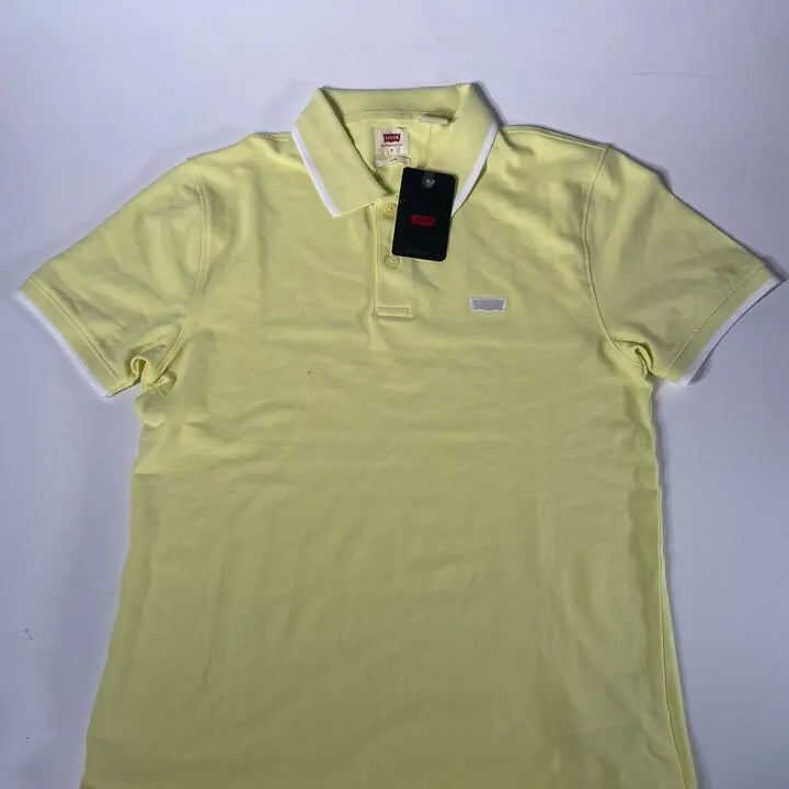 Levi'S-A4842-0027-S-Yellow Housemark Cotton Blend Polo Shirt Size: Small