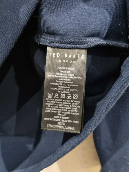 Ted Baker Navy Livanna Sweatshirt Size: 2