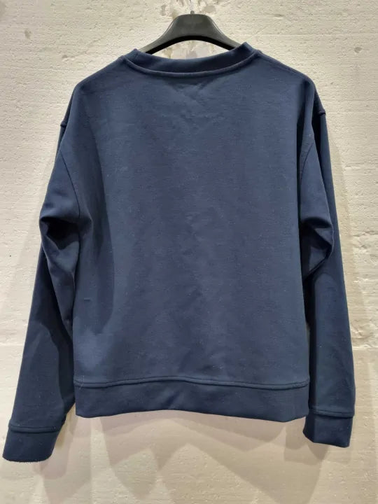 Ted Baker Navy Livanna Sweatshirt Size: 2