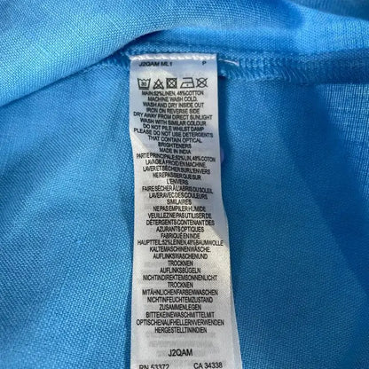 Great Plains- Blue Linen Sleeveless Top  Size: Uk 14/Large