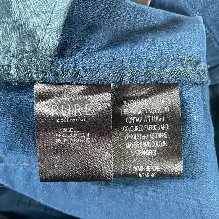Pre Collection- Washed Velvet Jean Size: Uk 10R