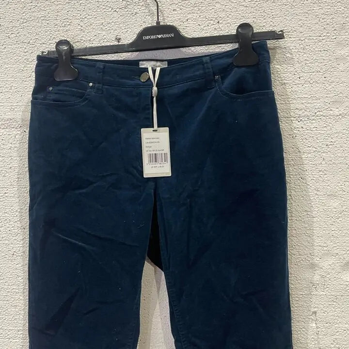 Pre Collection- Washed Velvet Jean Size: Uk 10R