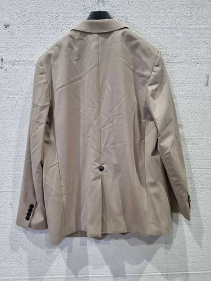 Theory Champagne Casual Single Breasted Blazer Size: 40