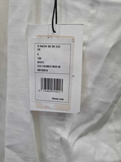 Theory Racerback Dress In Good Linen Size: Uk 6