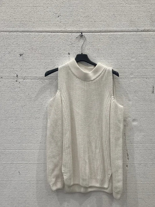 Womens Jumper Off Shoulder Waffle Knit Long Sleeve Tops Ladies Loose Batwing Sweater Casual Blouse Size: Large