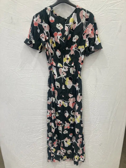 Malala Midi Dress Gr Green Mu Size: Uk 10