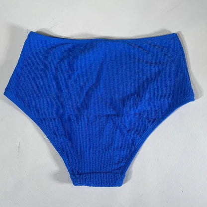 Lingadore-6503Hwb 243-14-Blue-Blue High Waist Bikini Brief Size: UK 16/EU 42