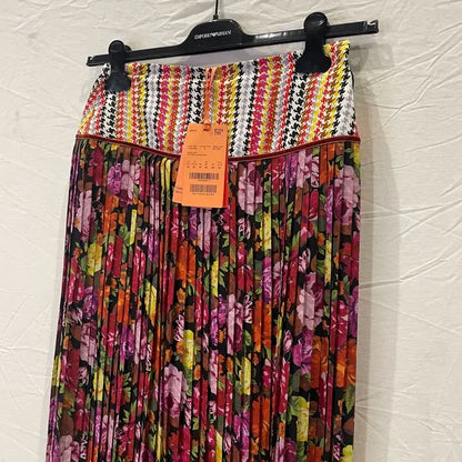 Max&Co. - 71041423- Printed Velcro Skirt Size: Uk 6/Eu 38