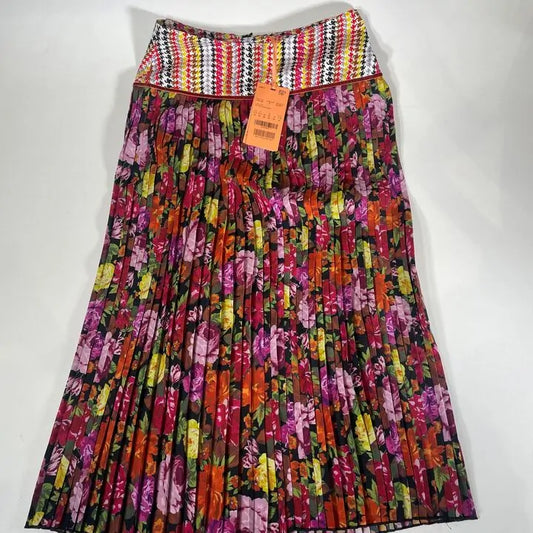 Max&Co. - 71041423- Printed Velcro Skirt Size: Uk 6/Eu 38