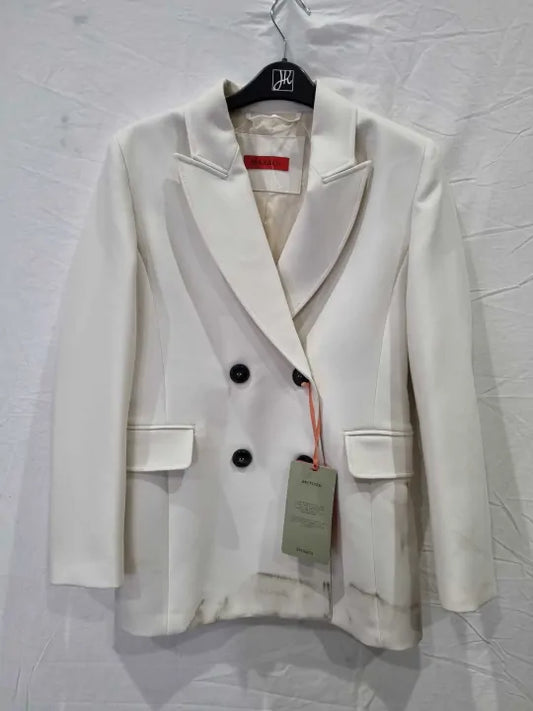Max & Co. Double Canvas Blazer Size: Uk 4