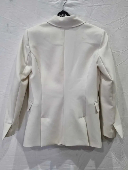 Max & Co. Double Canvas Blazer Size: Uk 4