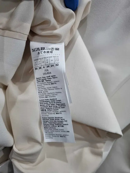 Max & Co. Double Canvas Blazer Size: Uk 4