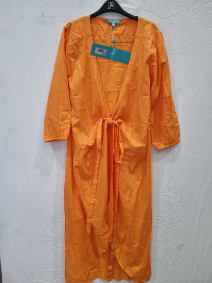 Melissa Odabash Linsay Orange Dress Size: Large