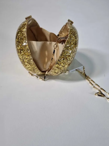 Box Clutch With Chain Size: *